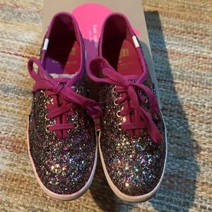 Confetti Glitter kate spade x keds shoes